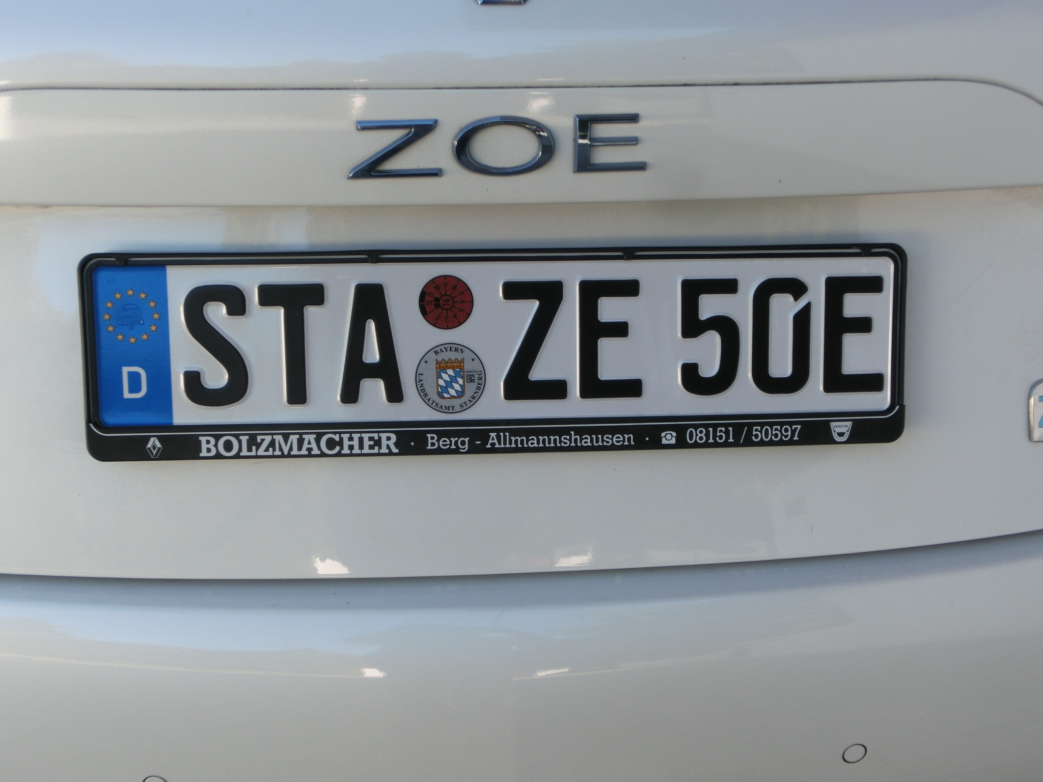 Neue Kennzeichen für E-Autos – SPD Ortsverein Berg